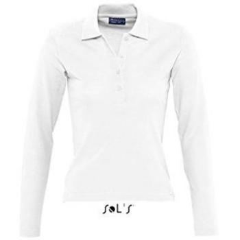 Sol's Podium Langarm Poloshirt für Frauen