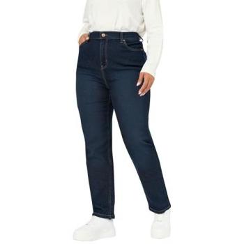 Jeans Rubies Coupe Droite Yours Curve Bleu