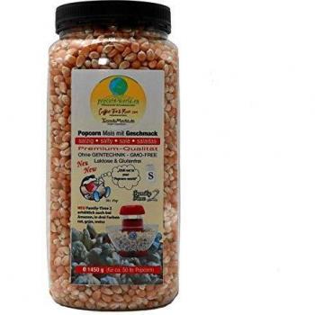 Salzige Maiskörner 1450 g – Fett‑ und Zuckervollständig