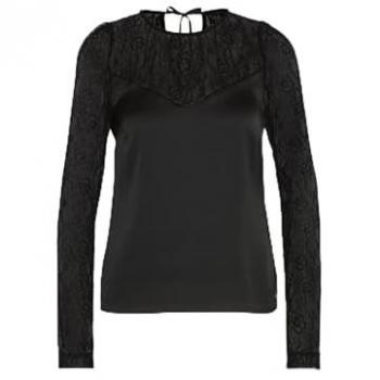 Chemisier femme Guess Emilia en satin et dentelle