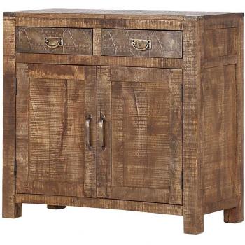 Gutmann Factory Kommode Oriental – Mango-Massivholz, 90 × 86 × 42 cm