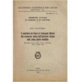 Il contributo del Diario di Ferdinando Martini alla conoscenza storica dell'intervento italiano nella prima guerra mondiale