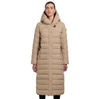 KHUJO Teiva Cappotto Inverno Color Beige/Nero