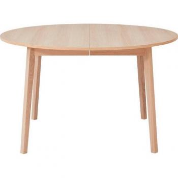 Oak Solid Wood Dining Table 130/228 cm by Hammel