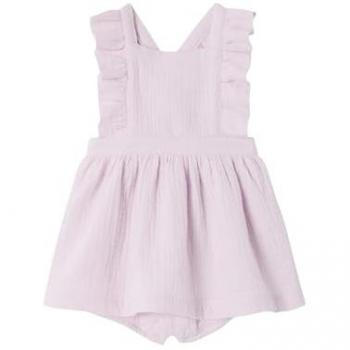 Robe rose pour nouveau-né avec culotte intégrée VERTBAUDET