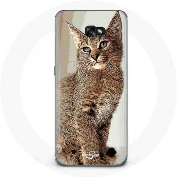 Estuche decorativo Samsung Galaxy A5 2016 “Gato Siamese”