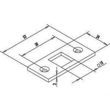 Verrouillage barre 261 Fuhr, boulons d’entraînement 13 mm (pack 10)