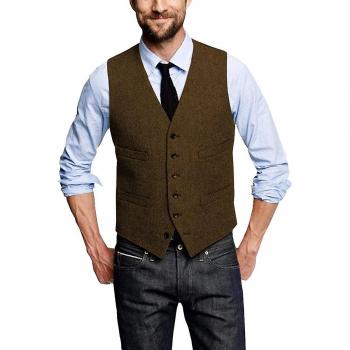 Gilet Casual en Laine pour Groosmen
