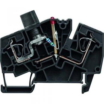 Morsetto portafusibile Weidmüller ZSI 2.5-2/2X2AN/G20/LD1 20 pz