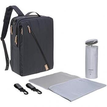 LÄSSIG Wickelrucksack Green Label Backpack in Dark Blue