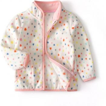 Menoea Girls' Autumn Cartoon Print Outerwear