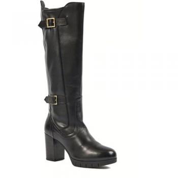 Black Women’s Knee‑High Boot – POD Nikita