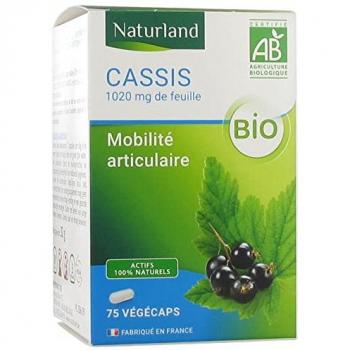Cassis Bio Naturland 75 Végécaps Mobilité Articulaire