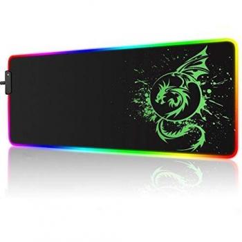Waterproof RGB Gaming Mouse Pad for PC and Laptop