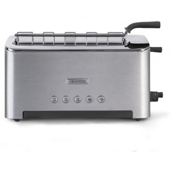 Kenwood Persona TTM610 – Aluminium gebürstet, Multi‑Funktions-Toaster mit Stopp‑Taste