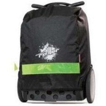 Chubasquero negro para mochila con ruedas de 46 x 29 x 20 cm
