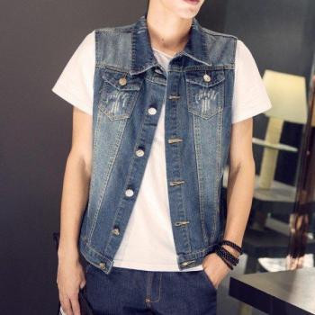 Men's Streetwear Sleeveless Jacket