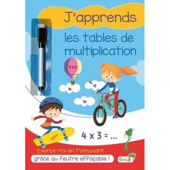 J'apprends les tables de multiplication (Broché)