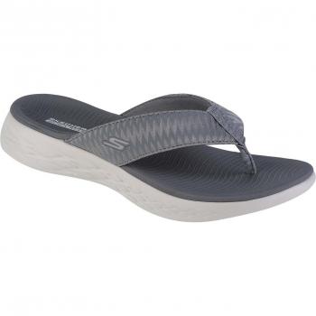 Skechers On The Go 600 – Favoriten Damen-Flip-Flops grau