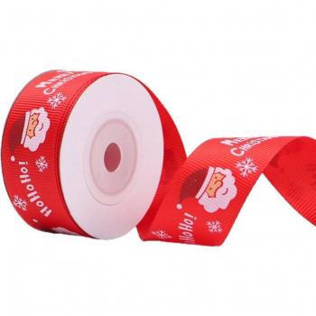 Envoltura Papá Noel 10 Yards – Estampado Rojo y Verde para Decorar