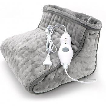 Coussin chauffant pour les pieds avec réglages thermiques