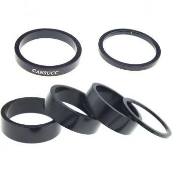 6-Piece Bicycle Headset Spacer Kit (2mm/3mm/5mm/10mm)
