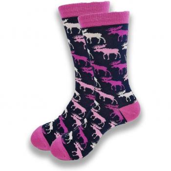 Chaussettes Décor Bière et Noël pour l’Équipe d’Hiver