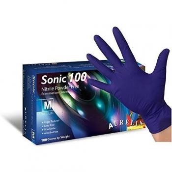 Gloves Powder-free Seamless Nitrile Small Pack 100