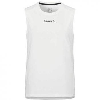 CraftRush 2.0 Lightweight White Tank (Medium)