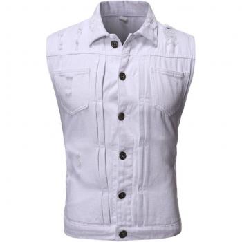 Chaleco Hombre Al Aire Libre en Denim