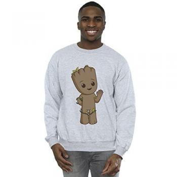 Felpa I Am Groot in Tessuto Soft‑Tissue