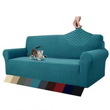 MAXIJIN 1-Piece Elastic Furniture Protector for 3 Seater