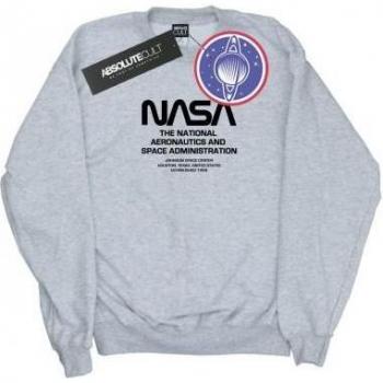 Worm Blurb NASA Sweatshirt XL Ladies White