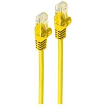 Shiverpeaks BASIC‑S Netzwerkkabel Kat. 6A, U/UTP, Gelb – 20 m mit Cat. 7 Rohkabel