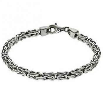 ZEEME Armband Silber 925 Königskette