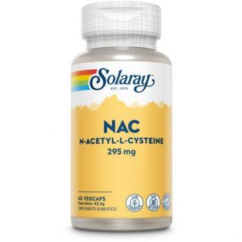 NAC 295 mg Vitamine C+ 60 capsules (Solaray)