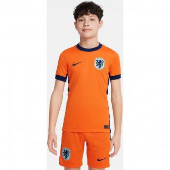 Netherlands Nike Unisex Home Soccer Jersey 2024-Orange