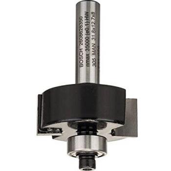 Bosch fraise à feuillurer 8 mm 12,7 x 31,8 x 12,7 mm