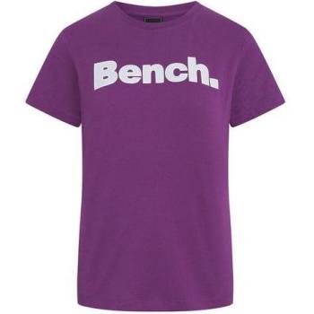 BENCH Kurzarmshirt lila