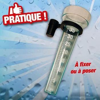 Pluviomètre en PVC à Fixer
