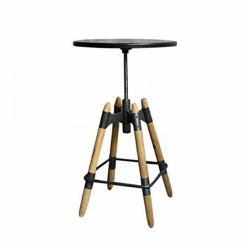 Beistelltisch mit Holz