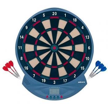 Unicorn Electric Dartboard for Soft Tip Darts, Features Black/White/Red/Green LED Indicators