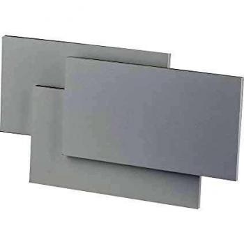 Applique Lampada LED da Muro con Forme Sovrapposte IP20 Carcassa Grigia Rettangolare SKU-8206