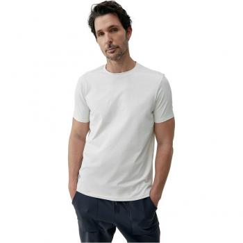 Born Living Yoga Melville Performance Tee White Chalk S for Men