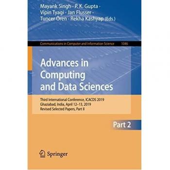 Advances in Computing and Data Sciences