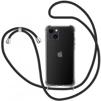 Funda 4-ok con Cuerda Negra para iPhone 15