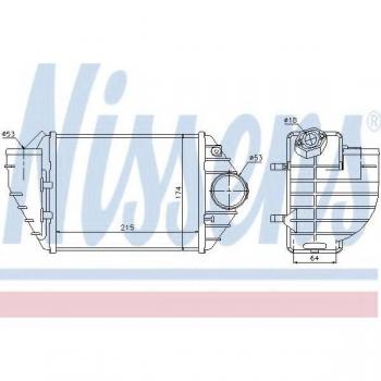 Nissens Intercooler Charger 96690