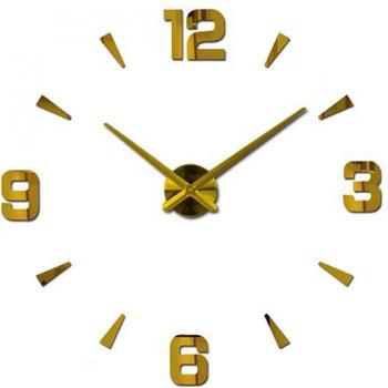 Muhsein 37 Inch DIY Wall Clock with Metal and Acrylic