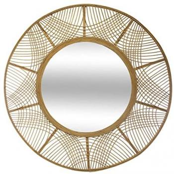 Bambus‑Interior Spiegel „Ina“, 89 cm – atmosphärisch