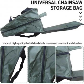 Chainsaw Carrying Case with Long Handle Straps for 12/14/16 Inch Chainsaws